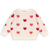 Konges Sløjd Coeur Coloré Duo Pink Lapis Strik Sweater GOTS