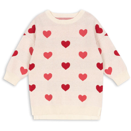 Konges Sløjd Coeur Coloré Duo Pink Lapis Strik Kjole GOTS