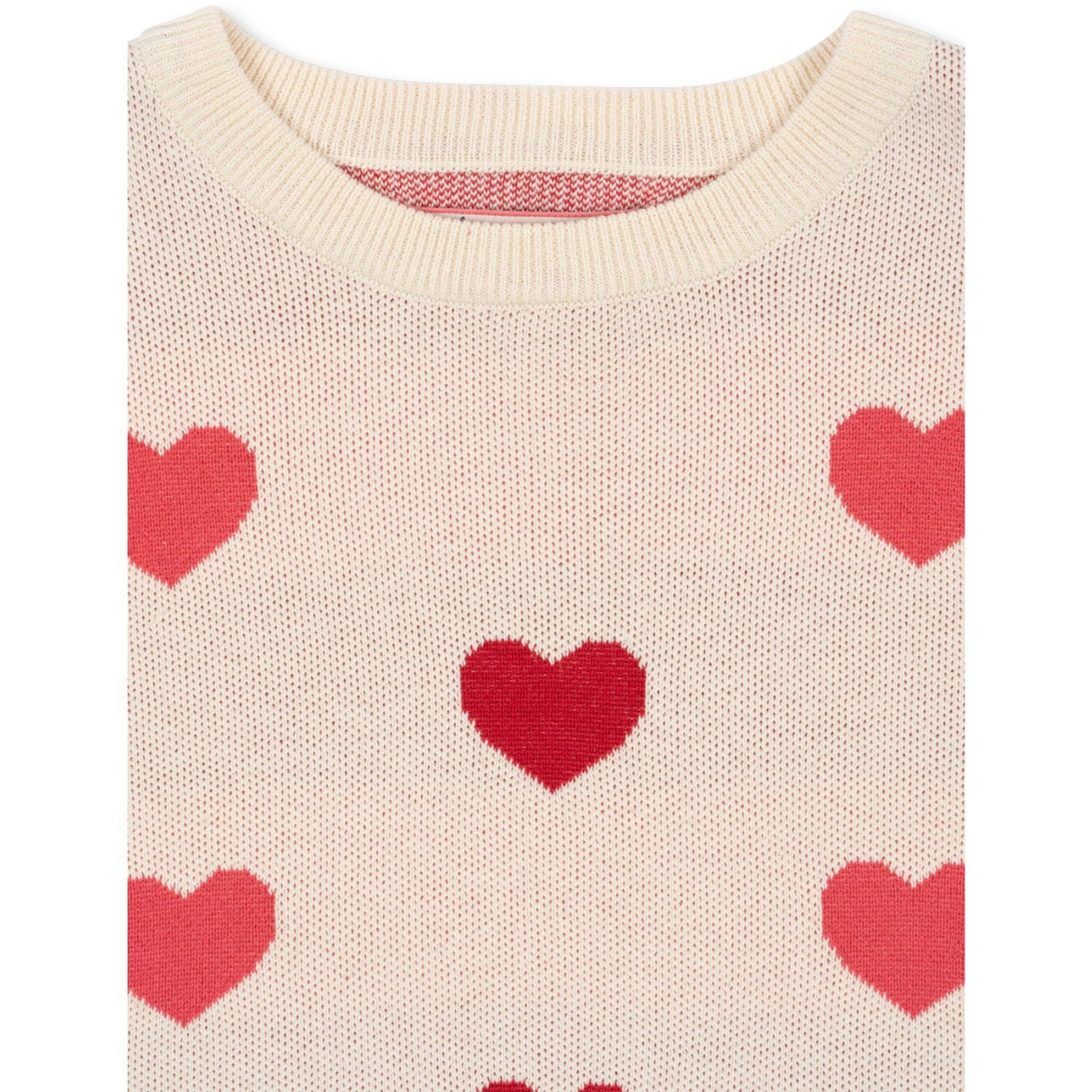 Konges Sløjd Coeur Coloré Duo Pink Lapis Strik Kjole GOTS