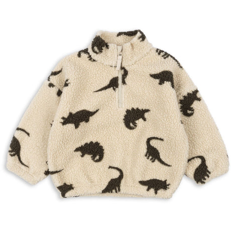 Konges Sløjd Dino Silhouette Jody Bamse Half Zip Grs