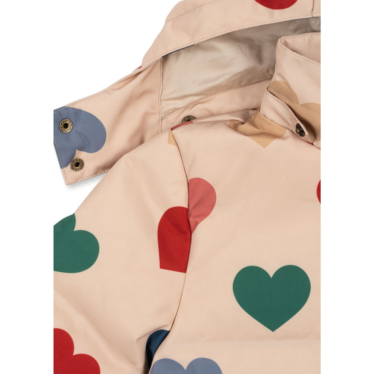 Konges Sløjd Bon Coeur Coloré Magnum Down Jakke Print Grs