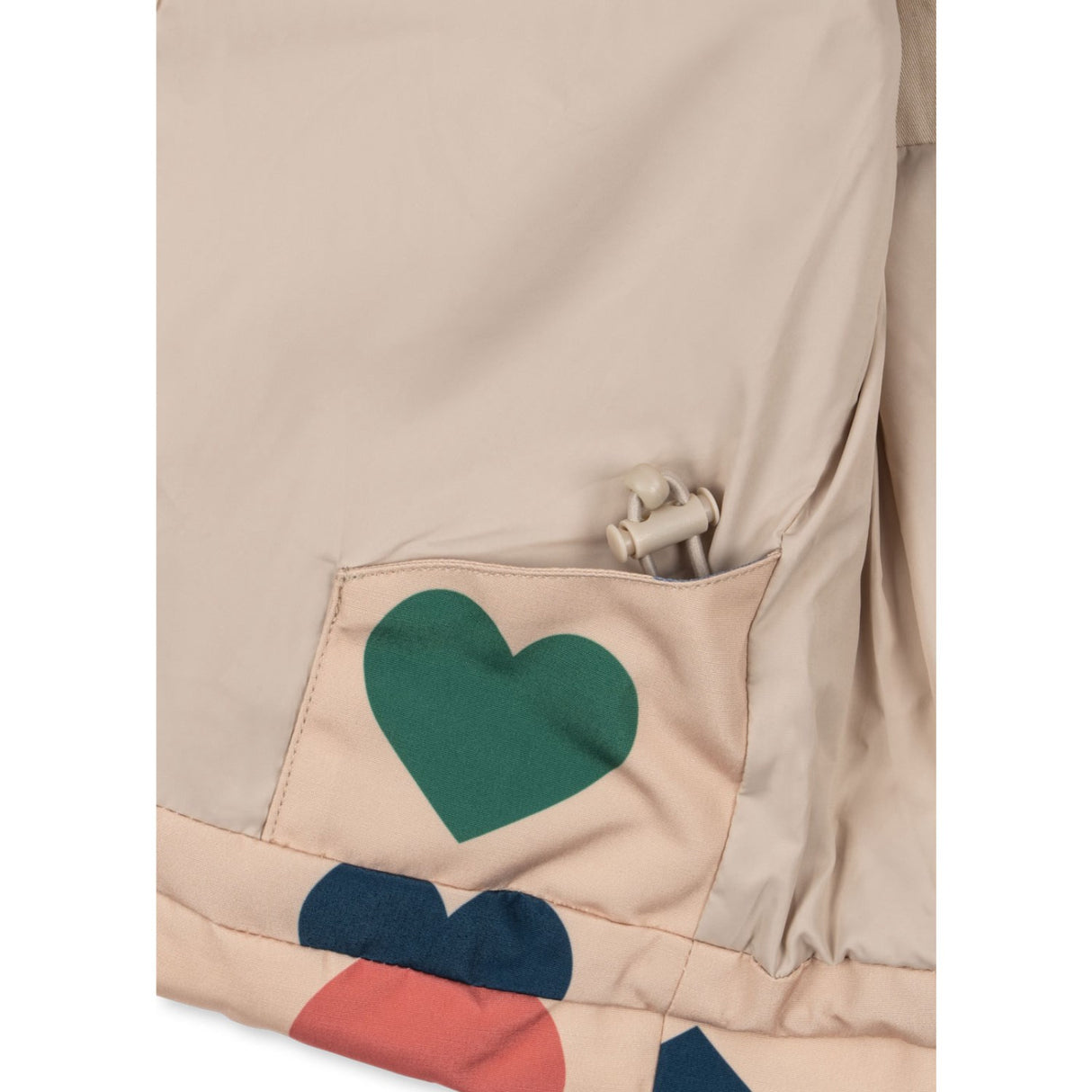 Konges Sløjd Bon Coeur Coloré Magnum Down Jakke Print Grs