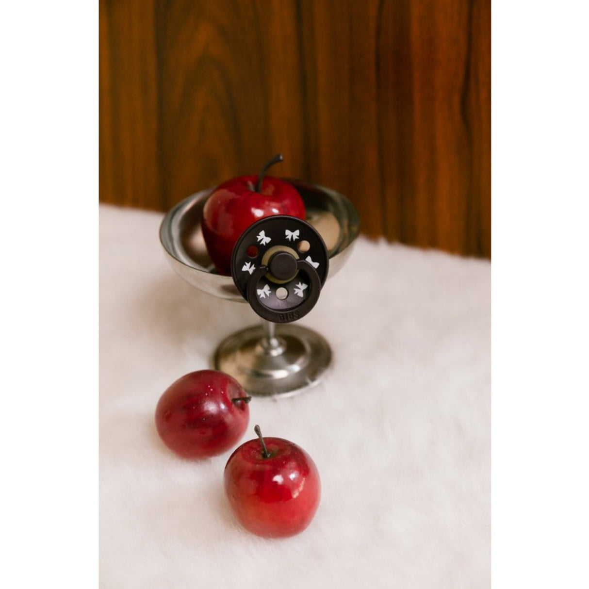 Bibs Ivory/Plum Sut Colour Holiday Sløjfe 2-Pak Latex