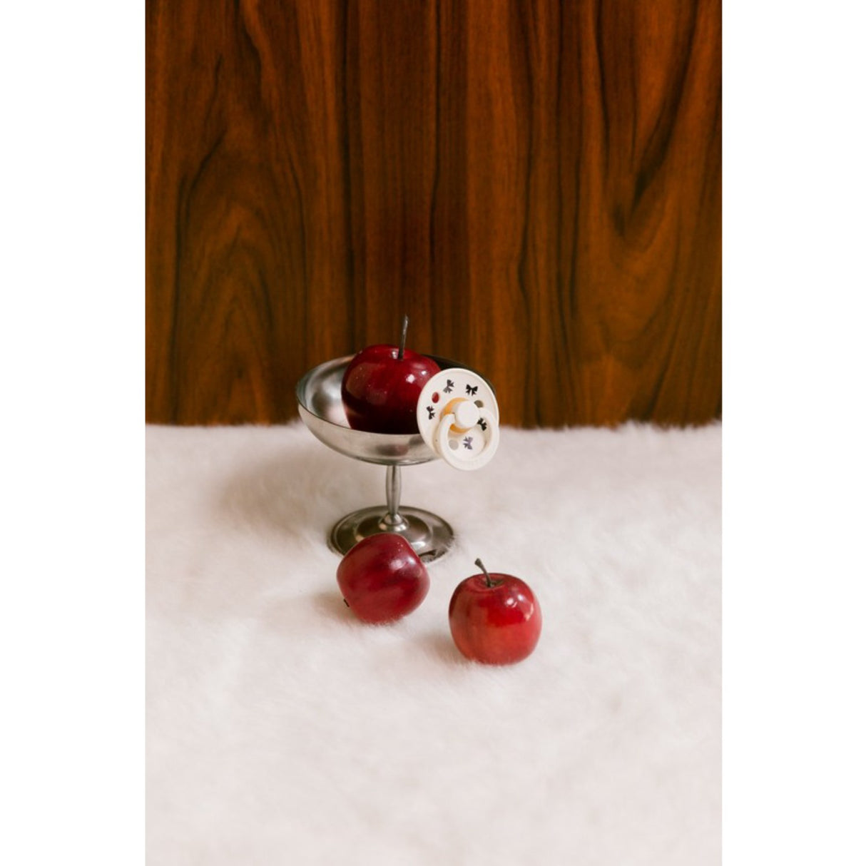 Bibs Ivory/Plum Sut Colour Holiday Sløjfe 2-Pak Latex