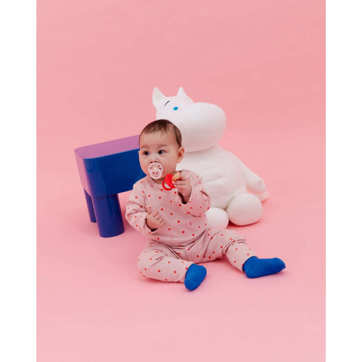 Bibs X Moomin Candy Apple Mix Sut Colour 2-Pak Dancing Latex