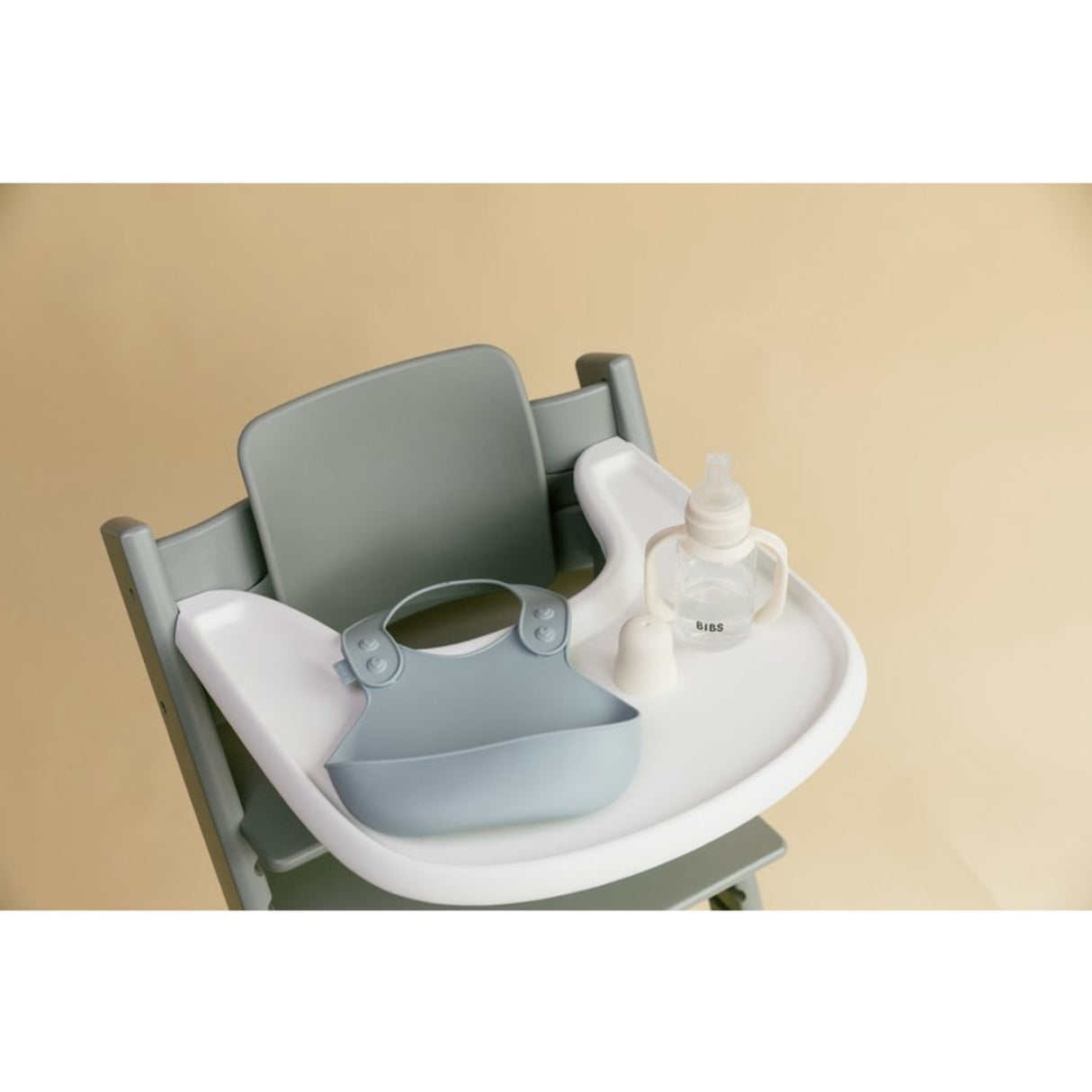 Bibs Ivory Baby Sippy Flaske Spout Round Silikone Slow Flow