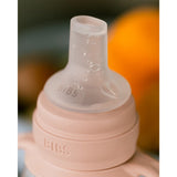 Bibs Blush Baby Sippy Flaske Spout Round Silikone Slow Flow
