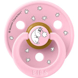 Bibs X Moomin Baby Pink Mix Sut Colour 2-Pak Dreaming Latex