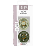 Bibs Sage/Hunter Green Sut Colour Holiday Leaf 2-Pak Latex