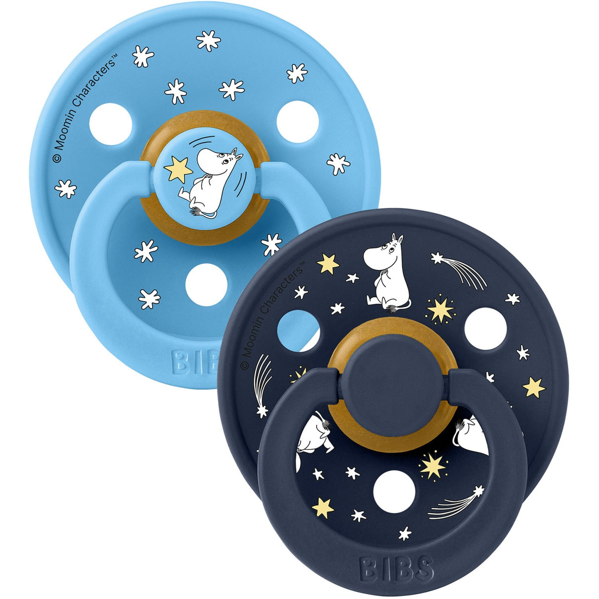 Bibs X Moomin Breeze Mix Sut Colour 2-Pak Good Night Latex
