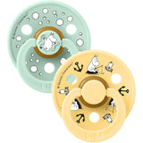 Bibs X Moomin Nordic Mint Mix Sut Colour 2-Pak Sailing Latex