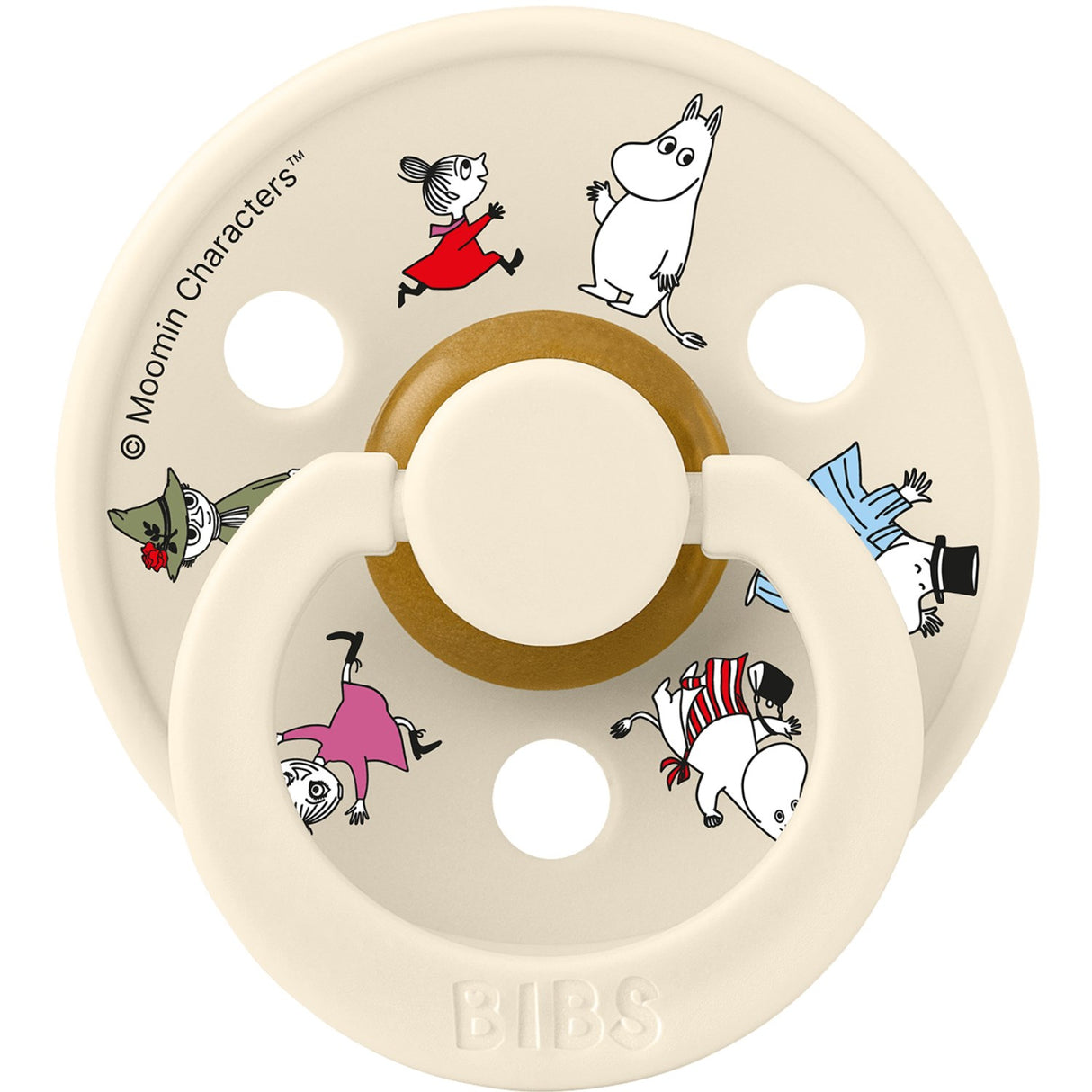Bibs X Moomin Ivory Mix Sut Colour 2-Pak Friends Latex