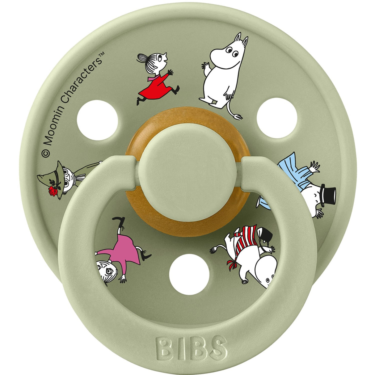 Bibs X Moomin Ivory Mix Sut Colour 2-Pak Friends Latex