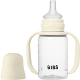 Bibs Ivory Baby Sippy Flaske Spout Round Silikone Slow Flow