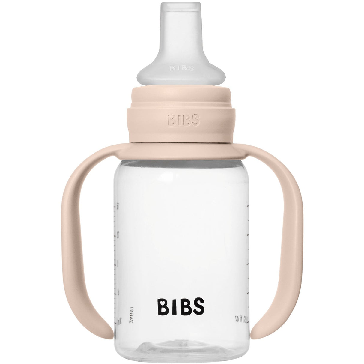 Bibs Blush Baby Sippy Flaske Spout Round Silikone Slow Flow