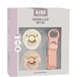 Bibs Blush Colour Sut & Loop Clip Gavesæt Latex