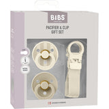 Bibs Ivory Colour Sut & Loop Clip Gavesæt Latex
