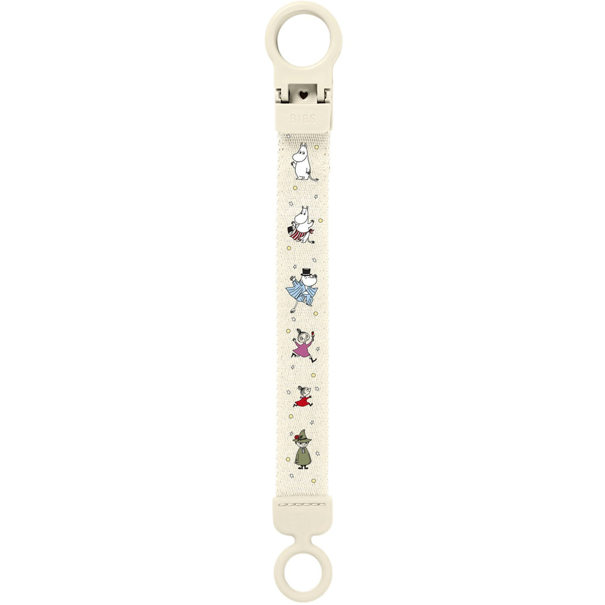 Bibs X Moomin Ivory Sut Clip Loop
