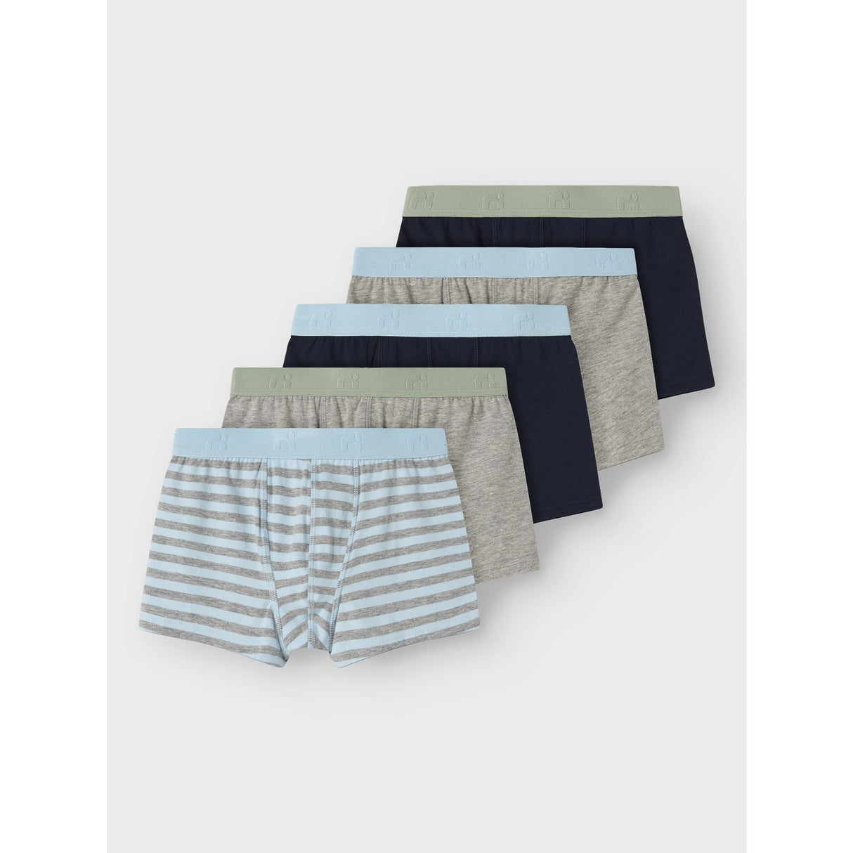 Name It Aquamarine Boxer 5-Pack Aquamarine Noos