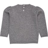 COPENHAGEN COLORS Dk Grey/Blue Comb. Cashmere Bluse W. Krave Deco