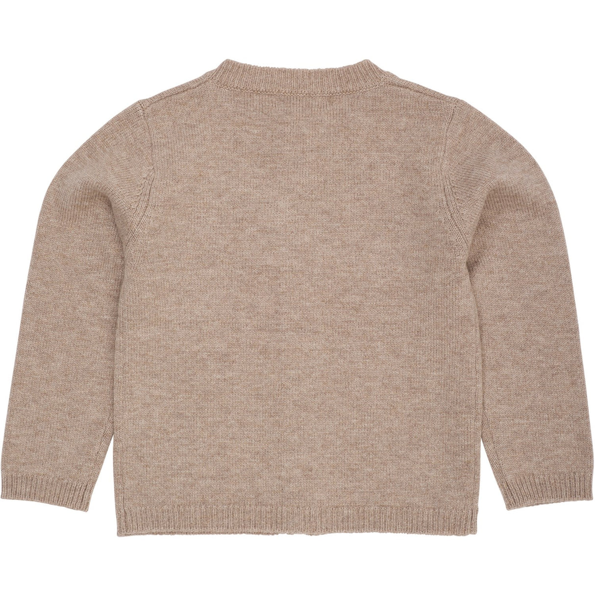 COPENHAGEN COLORS Sand/Lavender Comb. Cashmere Cardigan W. Poplin Sløjfe