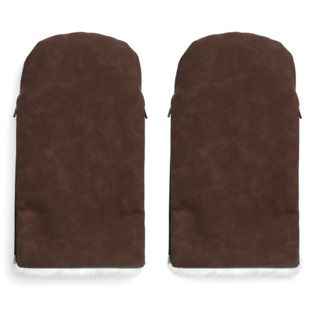 KongWalther Chocolate Brown Faux Suede Østerbro Handsker