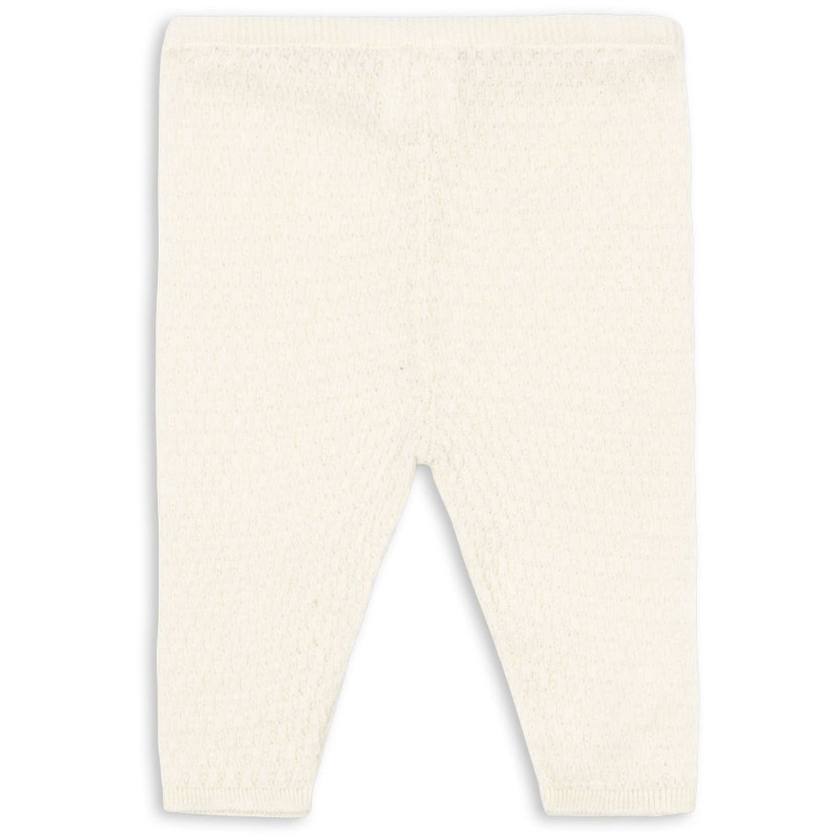 Konges Sløjd Fanga Antique White Venti Pointelle Bukser GOTS