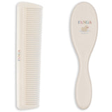 Konges Sløjd Fanga Beige Baby Hairbrush Sæt