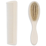 Konges Sløjd Fanga Beige Baby Hairbrush Sæt