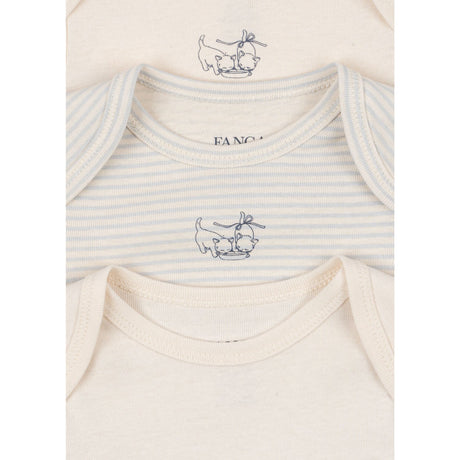 Konges Sløjd Fanga Blue Mix Fio Stripe 3 Pak Ls Body OCS