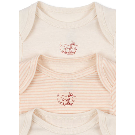 Konges Sløjd Fanga Blush Mix Fio Stripe 3 Pak Ls Body OCS