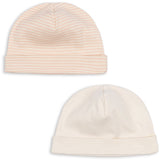 Konges Sløjd Fanga Blush Mix Fio Stripe 2 Pak Beanie OCS
