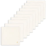 Konges Sløjd Fanga Antique White Nuvoli 10 Pak Muslin Cloth GOTS