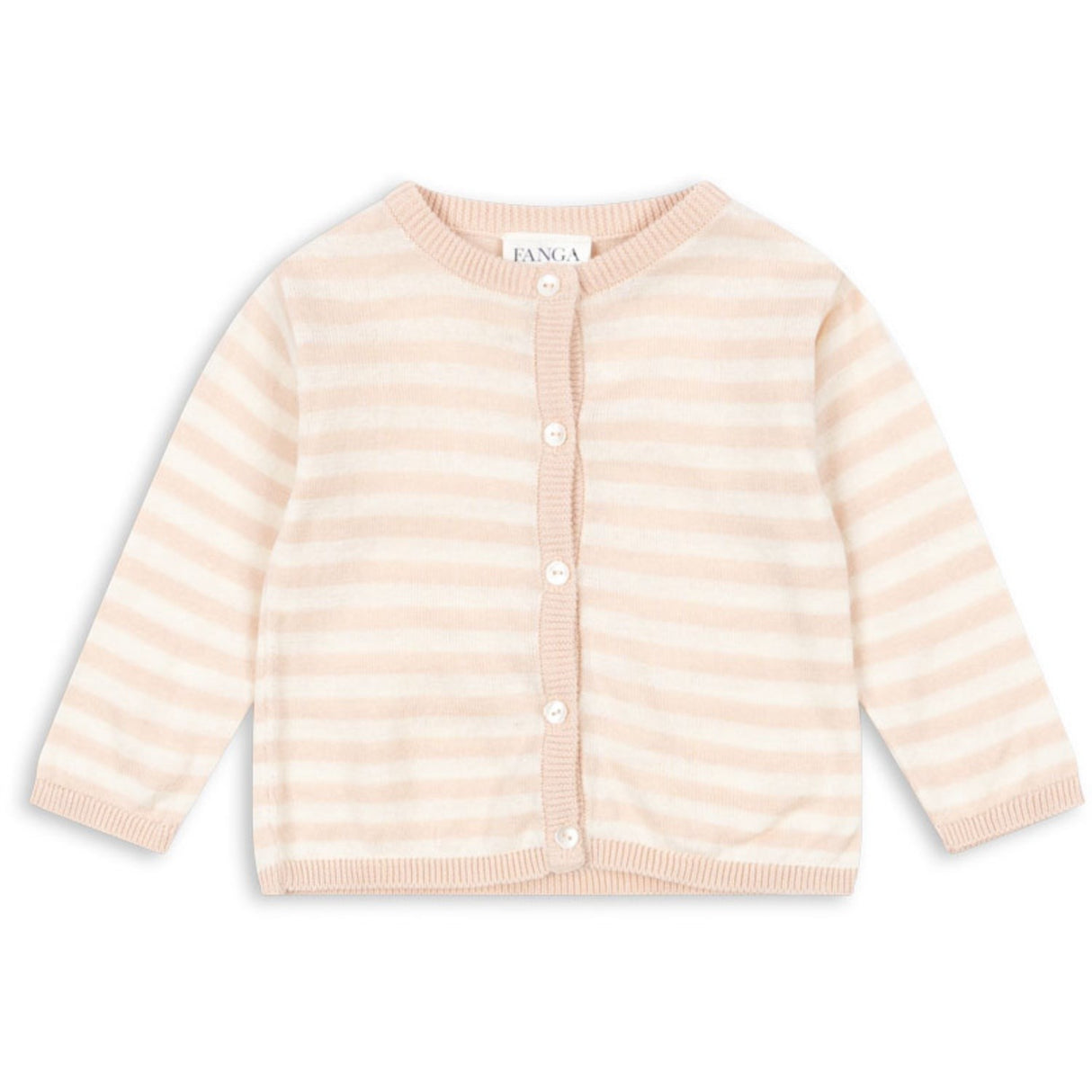 Konges Sløjd Fanga Fontana Cameo Rose Venti Strik Cardigan GOTS