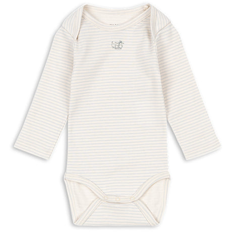 Konges Sløjd Fanga Fontana Tea Stripe Gray Dawn Fio Stripe Ls Body OCS