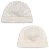 Konges Sløjd Fanga Fontana Blue Mix Fio Stripe 2 Pak Beanie OCS