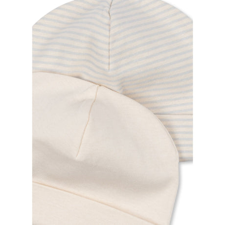 Konges Sløjd Fanga Fontana Blue Mix Fio Stripe 2 Pak Beanie OCS