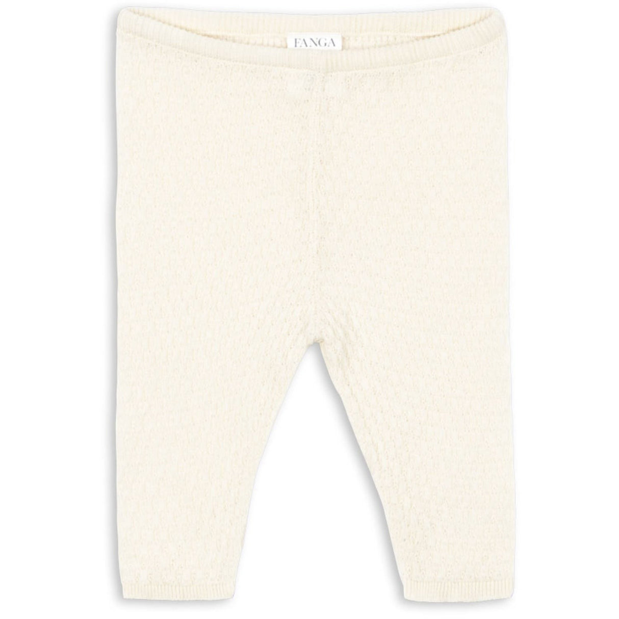Konges Sløjd Fanga Fontana Antique White Venti Pointelle Bukser GOTS