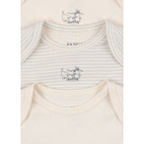 Konges Sløjd Fanga Fontana Blue Mix Fio Stripe 3 Pak Ls Body OCS