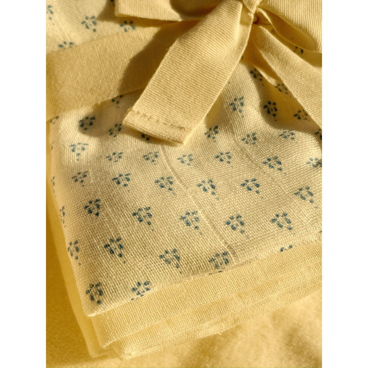 Konges Sløjd Fanga Fontana Punto Blu Bellini 3 Pak Muslin Cloth GOTS
