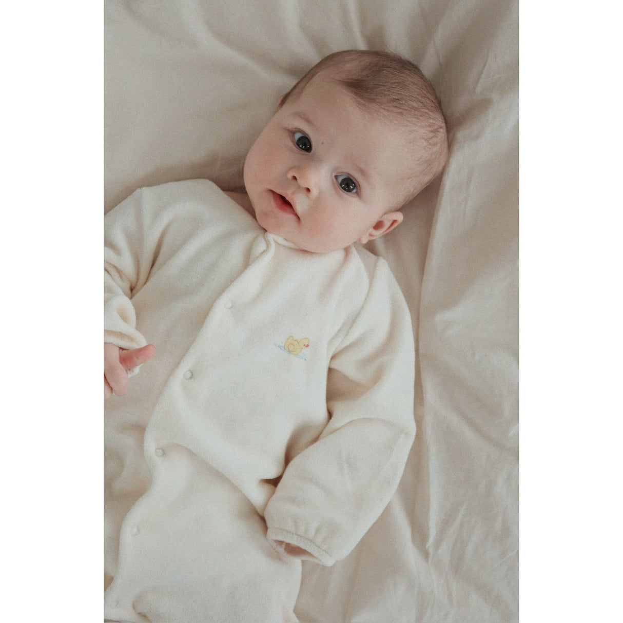 Konges Sløjd Fanga Fontana Antique White Elu Onesie GOTS