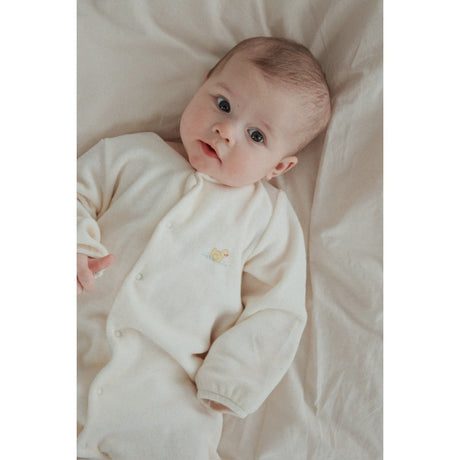 Konges Sløjd Fanga Fontana Antique White Elu Onesie GOTS