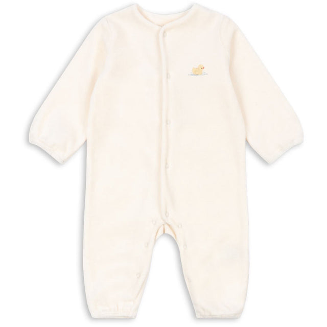 Konges Sløjd Fanga Fontana Antique White Elu Onesie GOTS