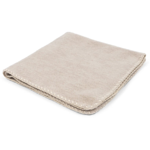 Konges Sløjd Fanga Fontana Oatmeal Melange Erba Uld Fleece Baby Tæppe