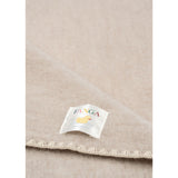 Konges Sløjd Fanga Fontana Oatmeal Melange Erba Uld Fleece Baby Tæppe