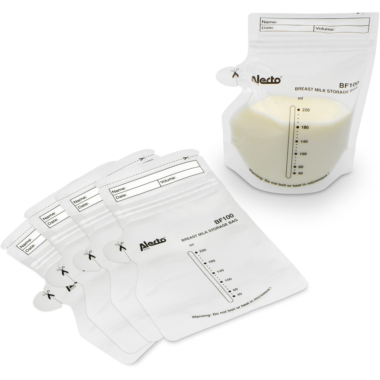 Alecto 100Pk Modermælk Opbevaringposer