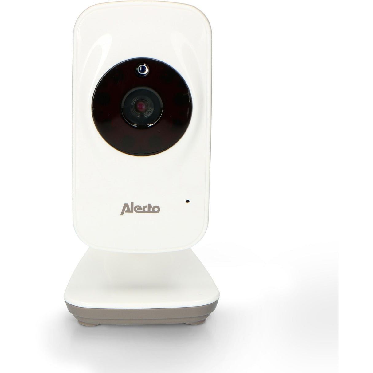 Alecto White/Taupe Video Babyalarm 2,4 Tommer Farve Display