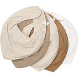 Pippi Rainy Day Bandana Savlesmæk - Solid (5-Pack)