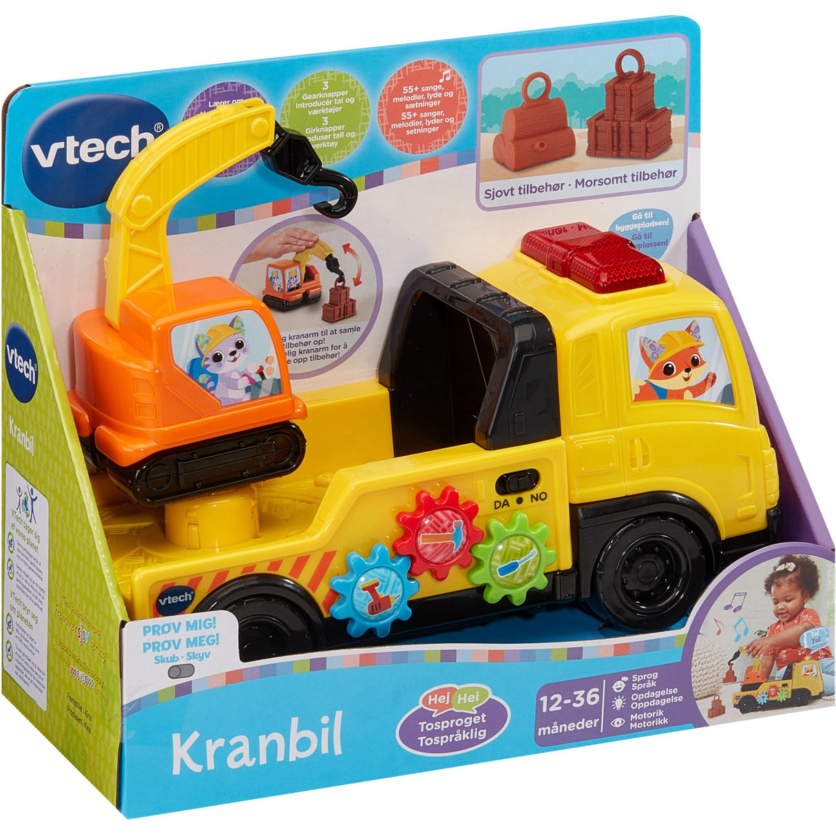 Vtech Bygge Venner Lastbil Dk/No
