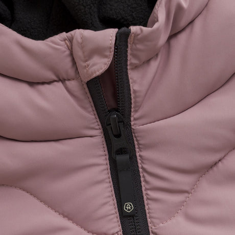 Color Kids Woodrose Jakke W. Hætte - Quilt